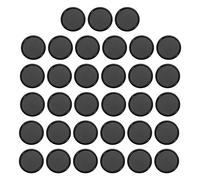 PATIKIL 24mm Plastica Libro Rilegatura Dischi, 33pz Rilegato Espansione Dischi Rotondo Raccoglitore orings per Fai-da-Te Notebook Agenda, Nero