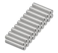 PATIKIL 24pz Assortimento Tasselli in 304 Acciaio Inox 6 x 30mm, Spina Centraggio Perni Metallo Cilindrica Perno Picchetti per Mensole Elementi per Posizione Componenti Fissaggio Mobili