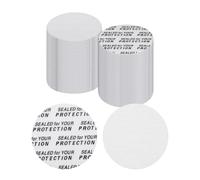 PATIKIL 27mm / 1.06" Guarnizione Del Coperchio In Schiuma 100 Pcs Adesivi Rotondi PS Sigilli A Pressione Guarnizioni Resistenti Alla Per Coperchi Di Barattoli Di E Vetro Vasi Sigilli