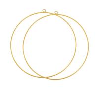 PATIKIL 2pz Anello Floreale in Metallo da 12 Pollici Fai da Te Tono Oro | Anelli Circolari, per Sogno di Cattura Forniture per Decorazioni di Matrimoni, Appendiabiti per Parete Macramè