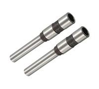 PATIKIL 2pz Carta Punzone Drill 8mm Empio Punta Strumento Dritto Gambo | per Foro Perforatrice Punzonatura Macchina