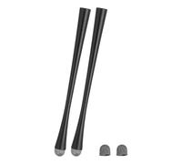 PATIKIL 2Pz Penne Stilo per Schermi Touch, 2" 1 Penna stilo Universale ad Alta Sensibilità per Telefoni Tablet Laptop Dispositivi con Schermo Touch, Nero
