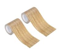 PATIKIL 3,15x30' Nastro Riparatore Effetto Legno, Nastro Autoadesivo Realistico con Texture per Riparazioni di Pavimenti Porte Mobili Armadi Scrivanie, Rovere Marrone