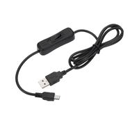 PATIKIL 3.28ft Cavo USB Di Estensione Con Interruttore On Off, Mini USB Maschio Supporto Dati Alimentazione Cavo 4 Nuclei Per LED Strip Lampada Da Scrivano Ventilatore