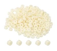 PATIKIL 3.2mm ID x 7mm OD x 4mm L Distanziali Rotondi Rondelle 200pz ABS Guarnizioni Separazione Plastica per M3 Hardware Viti Bulloni per Stampante 3D Presa Elettrica Beige