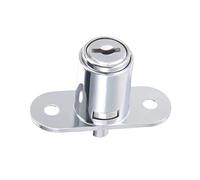 PATIKIL 3/4" Cilindro Diametro 7/8" Cilindro Lunghezza Pistone Blocco, Zinco Lega Cromo Fine Chiavi Diverso per Cassetto Scrivania Armadio Armadio