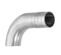 PATIKIL 3/4" Raccordo Gomito 90 Gradi Tubo Barb, Raccordo Gomito 90 Gradi Tubo Barb Estremità Singola Barbata Acciaio Inossidabile 304 per Attrezzature Elaborazione Birrificio e Cantina