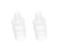 PATIKIL 3/4" x 3/8" Connettore Tubo Acquario, 2 Pz Connettori per Tubo dell'Aria Acquario Diritto Giunto Plastica Adattatore Accessori Acquario per Acquario Carburante Gas Liquido Aria