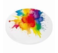 PATIKIL 30 Fogli Carta Acquerello In Cotone Tonda 140lb/300 GSM Pressata A Freddo Carta Per Pittura Ad Acquerello Disegno Artistico, 12 Pollici