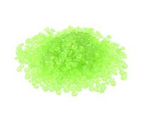 PATIKIL 3000pz Bagliore Rocce 3-5mm Bagliore Sassolini Decorazione Buio Luminoso Pietre Decoro Fai-da-Te Decorativo Verde per Giardino, Vaso Pianta, Pesce Acquario