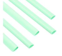 PATIKIL 30pz Barre Rilegatura, 8mm Dorsi Plastici Rilegatura Capacità 50 Fogli Formato A4 Raccoglitore per Relazioni a Forma Goccia per Copertina Relazione Curriculum, Verde