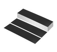 PATIKIL 30pz Targhette Nome Vuote 8"x2", Targhette Personalizzate con Incisione Laser Rettangolari per Targhette Personalizzate, Forniture per Pittura Porte Ufficio, Nero, Bianco