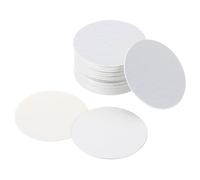 PATIKIL 35mm/1.38" Alluminio Foglio Cappuccio Rivestimento, 75pz Resistente Manomissione Induzione Calore Sigillante Sigillante Rivestimenti per PET Plastica Bottiglia Barattolo Coperchio