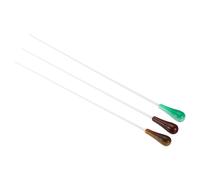 PATIKIL 38cm/15Pollici Direttore Musicale Baton, 3pz Orchestra Baton Manico in Resina per Canto Leader Direttore Musicale, Verde, Giallo, Rosso