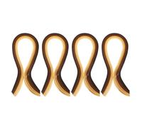 PATIKIL 390 x 7mm Set di Strisce di Carta per Quilling, 400 Pz Strisce Carta per Quilling per Arte Fai da Te Artigianale, Natale, Marrone a Gradiente