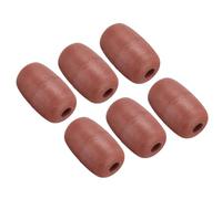 PATIKIL 4,33" x 2,76" Boe Galleggianti per Corda, 6pz 270g Galleggianti per Acque Profonde Boa Galleggiante in Corda per Segnalatori Sentieri Galleggianti Barche Kayak Piscina, Rosso