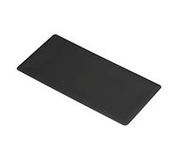 PATIKIL 4"x2" Metallo Nome Piastra, 10pz Anodizzato Alluminio Auto Adesivo Cartello Etichetta Personalizzato Personalizzato Inciso Vuoto Piastra per Fai da Te Laser Stampa, Nero