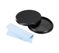 PATIKIL 40,5mm Tappo Obiettivo, 1pz 40,5mm Copriobiettivo Universale in Metallo per Filtro Obiettivo con Custodia Protettiva Anteriore Panno per Pulizia Fotocamera