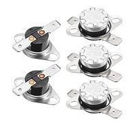 PATIKIL 40°C 10A Normalmente Apri NO KSD301 Termostato, Regola Scatto Disco Temperatura Cambia per Elettrico, 5pz