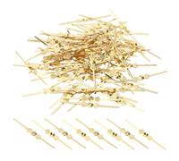 PATIKIL 40mm/1.57" Ganci per Lampadari Cristalli, Accessori per Lampade in Cristallo 300Pz, Connettori in Rame per Fissare Parti di Cristallo, Sostituzioni per Chandelier, Oro