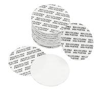 PATIKIL 43mm/1.69" Schiuma Coperchio Rivestimento, 50pz PS Schiuma Resistente Manomissione Pressione Sensibile Sigillo per Bottiglia Tappo Rivestimenti Sigilli