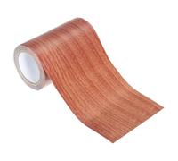 PATIKIL 4x15' Nastro Riparatore Effetto Legno, Nastro Autoadesivo Realistico con Texture per Riparazioni di Pavimenti Porte Mobili Armadi Scrivanie, Quercia Rossa