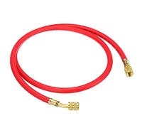 PATIKIL 5/16 SAE a 1/4 SAE Refrigerante Ricarica Flessibile, 3.9ft 800PSI HVAC Tubo per Aria Condizionatore Collettore Manometro Refrigerazione Manutenzione, Rosso