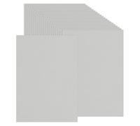 PATIKIL 50 Fogli Carta Colorata, Formato A4 230Gsm Cartoncino Spesso Carta Stampata Colorata per Creazioni Fai da Te Scrapbooking Realizzazione Biglietti Decorazioni Feste, Grigio