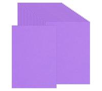 PATIKIL 50 Fogli Cartoncino Colorato, Formato A4 230Gsm Carta Spessa Stampata Carta Colorata per Creazioni Fai da Te Scrapbooking Realizzazione Biglietti Decorazioni Feste, Viola