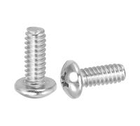 PATIKIL 50 Pz Viti A Testa Svasata #10-24 x 1/2" Acciaio Inossidabile 304