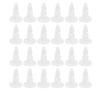 PATIKIL 50pz PCB Distanziatore PCB Isolato Scheda Scheda Madre Bianco 8mm | Distanziatori, Plastica, Rotondo Testa Chiodo Forma, Piede Supporto Ferramenta Strumento
