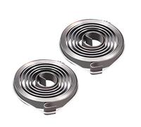 PATIKIL 52x8x0.8mm Trapano Pressione Molla, 2pz 1540mm Espansione Lungo Trapano Pressione Alimentazione Cannotto Ritorno Bobina Molla Assemblaggio per Trapano Press, Nero