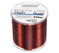 PATIKIL 547Iarde/1640FT Nylon Filo Pesca Lenza, 17Lb Monofilamento Corda Filo Fluorocarbonio Rivestito per Fai da Te Artigianato Appendere Decorazione, Vino Rosso
