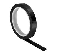 PATIKIL 55 Iarde/50M Nastro di Finitura Grip, 0,6 Pollici Nastro di Finitura in PU Accessori per Racchette Sigillo Appiccicoso per Tennis Badminton, Nero