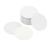 PATIKIL 55mm/2.15" Alluminio Foglio Cappuccio Rivestimento, 100pz Resistente Manomissione Induzione Calore Sigillante Sigillante Rivestimenti per Vetro Bottiglia