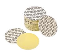 PATIKIL 55mm/2.15" Schiuma Coperchio Rivestimento, 100pz PS Schiuma Resistente Manomissione Pressione Sensibile Sigillo con Antipolvere Carta Retro per Bottiglia Tappo Rivestimenti Sigilli