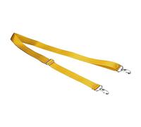 PATIKIL 59" Tracolla, 0,98" Larghezza Nylon Regolabile Sostituzione Cinturino con Metallo Girevole Ganci per Fotocamera Laptop Custodia Borsa Cartella, Giallo