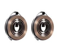 PATIKIL 5Ft Lungo 56 x 10 x 1mm Trapano Premi Ritorna Molla, 2pz Molla Ritorno Alimentazione Bobina Molla Assemblaggio