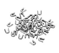 PATIKIL 5mm Spirale Disossamento Consigli per Cucito, 50pz Acciaio Inossidabile Spirale Disossamento Consigli per Corsetto Vestito Indumento Fai-da-te, Argento Tono