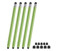PATIKIL 5Pz Penne Stilo per Schermi Touch, 2" 1 Penna stilo Universale ad Alta Sensibilità per Telefoni Tablet Laptop Dispositivi con Schermo, Verde