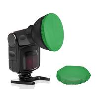 PATIKIL 6.3" X 6.3" Diffusore Di Luce Morbido Mini, 2 Pezzi Diffusore Universale Elastico Per Flash DSLR, Verde