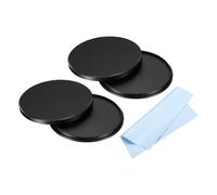PATIKIL 62mm Tappo Obiettivo, 2pz Copriobiettivo Universale in Metallo per Filtro Obiettivo con Custodia Protettiva Anteriore Panno per Pulizia Fotocamera