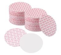PATIKIL 63mm/2,46pollici Guarnizione per Tappo in Schiuma, 200pz Sigilli Sensibili Pressione Resistenti Schiuma PS per Guarnizioni Tappi di Bottiglie, Bianco Rosso