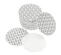PATIKIL 63mm/2.48" Schiuma Coperchio Rivestimento, 150pz PS Schiuma Resistente Manomissione Pressione Sensibile Sigillo per Bottiglia Tappo Rivestimenti Sigilli