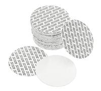 PATIKIL 67mm/2.64" Schiuma Coperchio Rivestimento, 50pz PS Schiuma Resistente Manomissione Pressione Sensibile Sigillo per Bottiglia Tappo Rivestimenti Sigilli