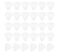 PATIKIL 6mm Diametro Tappo Rotondo Silicone, 30pz Tipo Bloccaggio Mobili Tappo Foro Pulsante Protettivo Copertura Testa per Foro 2,5-6mm per Sigillare Foro Cilindro Passacavi, Traslucenza