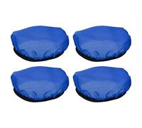PATIKIL 7" 18cm Morbido Diffusore Lampada Copertura, 4pz Tessuto Diffusore Strobo Riflettore Lampada Calzino per Flash Luce Bellezza Piatto Fotografia Studio, Blu