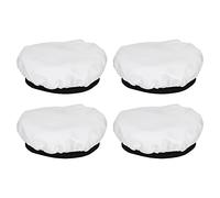 PATIKIL 7" 18cm Morbido Diffusore Lampada Copertura, 4pz Tessuto Diffusore Strobo Riflettore Lampada Calzino per Flash Luce Bellezza Piatto Fotografia Studio, Bianco