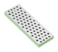PATIKIL 70mm 1000 Grana Extra-Fine Sci Snowboard Diamante Pietra Sci Bordo Affilatore Diamante Bordo Lime Snowboard Pietra Dentellata Verde