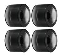 PATIKIL 70mm 78A Long Board Ruota Morbide, 4pz Cruiser Ruote Street Ruote per Skateboard Skateboard Ruota Sostituzione PU, Trasparente Grigio